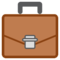 Briefcase emoji on HTC